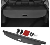 Cache-Bagages Rétractable Pour Coffre De Voiture pour Ford Escape 2020-2024 Étagère De Coffre Arrière Étagère De Bagages Avec Accessoires, Fibre De Carbone Noire