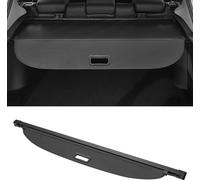 Cache-Bagages Rétractable Pour Coffre De Voiture pour Kia Niro 2017-2022 Étagère De Coffre Arrière Étagère De Bagages De Sécurité Pare-Soleil, Toile, Fibre De Carbone Noire