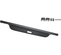 Cache-Bagages Rétractable Pour Coffre De Voiture Pour Kia Soul 2008-2013 Étagère De Coffre Arrière Écran De Sécurité Pour Bagages Pare-Soleil Carbone Noir À Motif Fibre Carbone