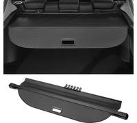 Cache-Bagages Rétractable Pour Coffre De Voiture pour Toyota Rav4 2013-2018 Étagère De Coffre Arrière Étagère De Bagages Écran De Sécurité Pare-Soleil, Fibre De Carbone Noire