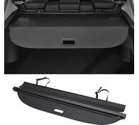 Cache-Bagages Rétractable Pour Subaru Forester 13-18 Hayon Manuel Étagère De Coffre Arrière Étagère De Bagages Écran De Sécurité Pare-Soleil, Toile, Fibre De Carbone Noire