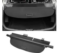 Cache-Bagages Rétractable Pour Voiture Pour Honda Crv 2017-2022 Étagère De Coffre Arrière Pare-Soleil De Sécurité Pour Bagages De Coffre, Toile, Noir Motif En Fibre De Carbone.