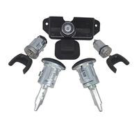 Cache-Barres Toit Embout Rail Compatible Avec Ford Pour Transit Mk7 2006-2014 6C1AV22050XB 7C1AV22050FA Ensemble Verrouillage Complet Interrupteur D'allumage Serrure Porte Gauche Droite Serrure Coffre