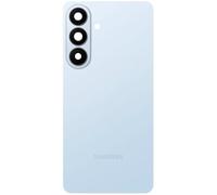 Cache Batterie Arrière Original pour Samsung Galaxy S26 S942B Bleu avec Bandes Adhésives Préinstallées d’Usine et Vitre Caméra
