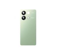 Cache Batterie Arrière Original pour Xiaomi Redmi Note 13 4G Vert avec Bandes Adhésives Préinstallées d’Usine et Vitre Caméra