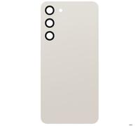 Cache Batterie - AVIZAR - Galaxy S23 Plus - Beige - Adhésif Intégré - Bloc Optique Inclus