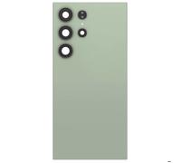 Cache Batterie - AVIZAR - Galaxy S24 Ultra - Vert pâle - Adhésif intégré - Remplacement facile