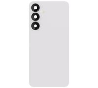 Clappio Cache Batterie Compatible Galaxy S25 FE avec Adhésif Intégré Blanc
