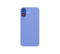 Cache Batterie de Rechange pour iPhone 16 Plus avec Adhésif Intégré Bleu