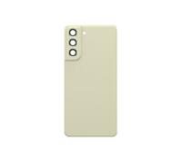 Cache Batterie de Remplacement pour Galaxy S21 FE avec Découpes Module Caméra Vert olive