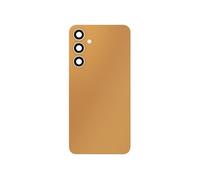 Cache Batterie de Remplacement pour Galaxy S23 FE avec Adhésif Intégré Orange
