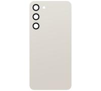 Cache Batterie de Remplacement pour Galaxy S23 Plus avec Adhésif Intégré Beige
