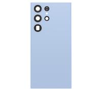 Cache Batterie de Remplacement pour Galaxy S23 Ultra avec Adhésif Intégré Bleu