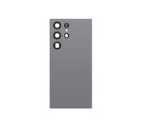 Cache Batterie de Remplacement pour Galaxy S23 Ultra avec Adhésif Intégré Gris