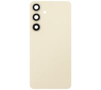 Cache Batterie de Remplacement pour Galaxy S24 avec Adhésif Intégré Beige