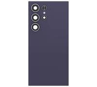 Cache Batterie de Remplacement pour Galaxy S24 Ultra avec Adhésif Intégré Violet