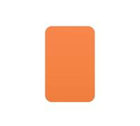 Cache Batterie de Remplacement pour iPhone 17 Pro avec Anneau MagSafe Orange