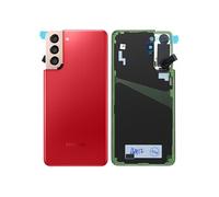 Cache Batterie D'origine pour Samsung Galaxy S21 Plus Pièce de Remplacement Rouge