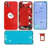 Cache Batterie et Vitre Arrière Original Apple iPhone 14 Plus Rouge Grade A+ avec Chassis Intermédiaire Rouge