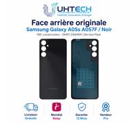 Cache Batterie / Face Arrière Samsung Galaxy A05s (A057F) ORIGINAL NOIR