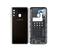 Cache batterie Galaxy A20e Façade arrière Original Samsung noir