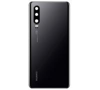 Cache Batterie P30 Originale Huawei noir avec lentille