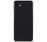 Cache batterie + lentille compatible avec Samsung Galaxy A13 5G SM-A136 A136U A136B (sans 4G) arrière arrière coque en plastique rigide + lentille avec cadre (Noir)