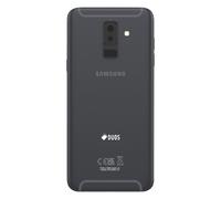 Cache Batterie Original pour Galaxy A6 Plus avec Adhésif Intégré Noir