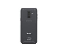 Cache Batterie Original pour Galaxy A6 Plus avec Adhésif Intégré Noir