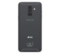 Cache Batterie Original pour Galaxy A6 Plus avec Adhésif Intégré Noir