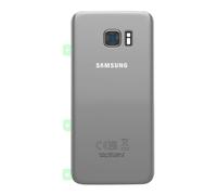 Cache Batterie Original pour Galaxy S7 edge avec Adhésif Double Face Argent