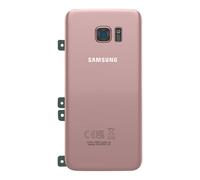 Cache Batterie Original pour Galaxy S7 edge avec Adhésif Double Face Rose
