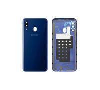 Cache Batterie pour Galaxy A20e Façade arrière Original Bleu