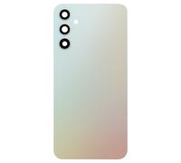 Cache Batterie de Remplacement pour Galaxy A34 5G avec Découpes Module Caméra Argent