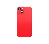 Cache Batterie pour iPhone 14 avec Adhésif et Module MagSafe Intégré Rouge