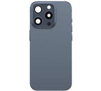 Cache Batterie pour iPhone 15 Pro avec Châssis Préassemblé et Module MagSafe Clappio Bleu Bleu