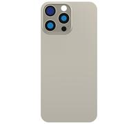 Cache Batterie pour iPhone 16 Pro Max, Adhésif Intégré,Gris