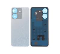 Clappio Cache Batterie pour Xiaomi Redmi 13C 4G avec Adhésif Intégré Blanc