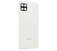 Cache Batterie Samsung Galaxy A12 Façade Arrière Originale Samsung Blanc