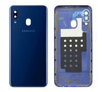 Cache Batterie pour Galaxy A20e Façade arrière Original Bleu