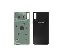 Cache batterie Samsung Galaxy A7 2018 Coque arrière de remplacement - Noir