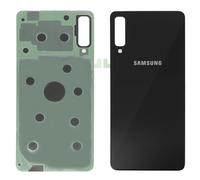Cache batterie Samsung Galaxy A7 2018 Coque arrière de remplacement - Noir