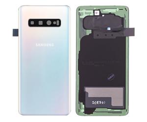 Cache batterie Samsung Galaxy S10 Façade arrière Original Samsung blanc