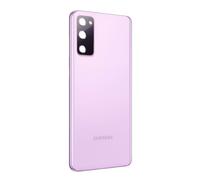 Cache Batterie - Samsung - Galaxy S20 FE - Violet - Installation simplifiée - Découpes caméra