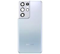 Cache Batterie Samsung S21 Ultra Façade Arrière Originale Samsung Argent fantôme