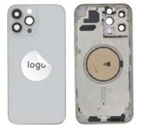 Cache Batterie Vitre Arrière Argent pour iPhone 13 Pro Max (Pulled C) Argent