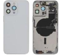 Cache Batterie Vitre Arrière Complete Argent pour iPhone 14 Pro Max (Avec MagSafe) (Sans Logo) argent