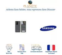 Cache batterie / vitre arrière - SAMSUNG - Galaxy S20 Ultra G988 - Gris Cosmique - Premium - Compatible