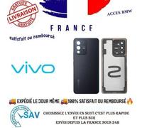 CACHE BATTERIE VITRE ARRIÈRE NOIR ÉTOILÉ POUR VIVO V23 5G