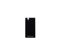 Cache Batterie Vitre arrière Noir Pour Sony XPERIA T2